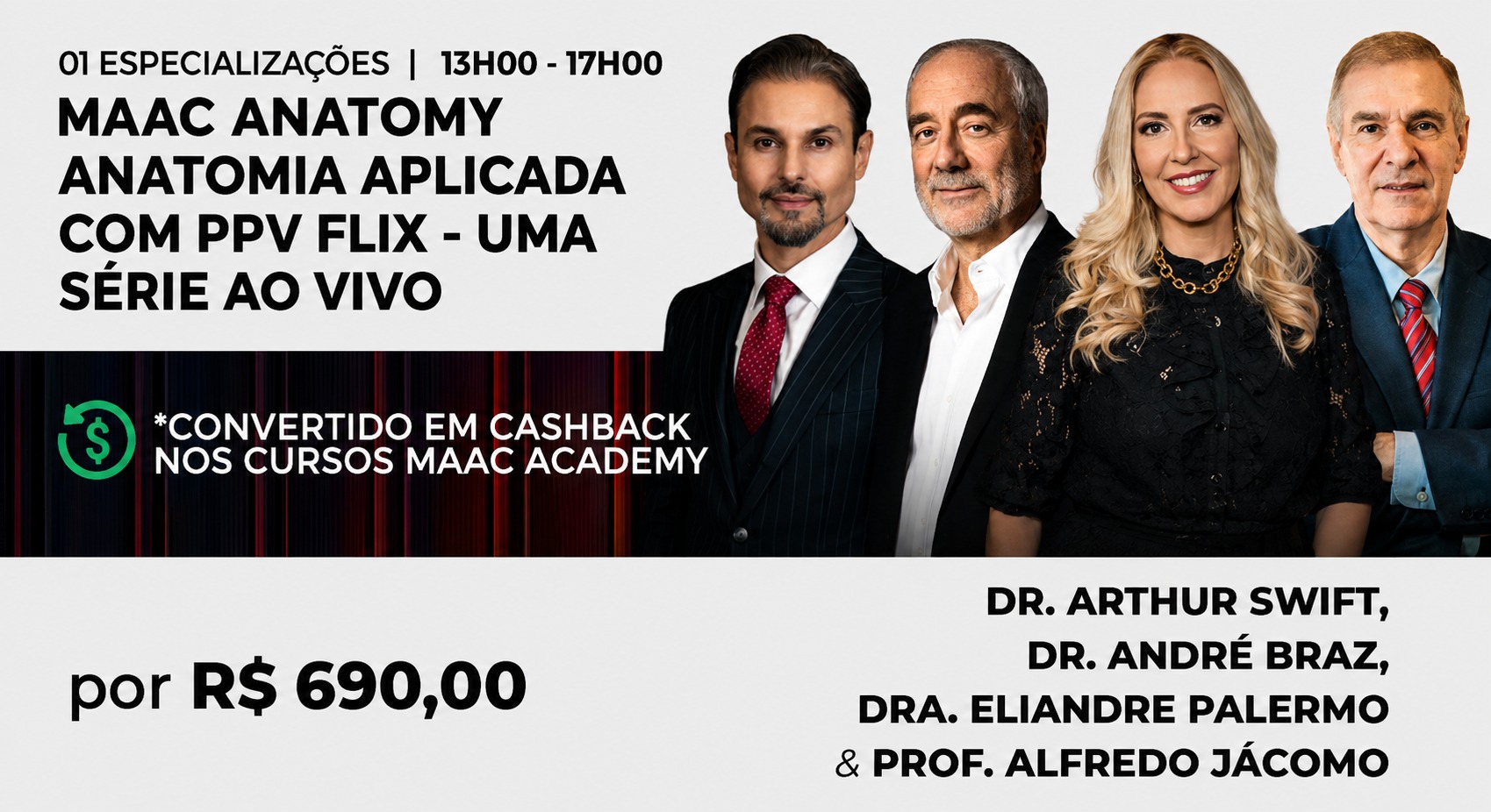 Anatomia Aplicada com PPV Flix — Uma Série ao Vivo