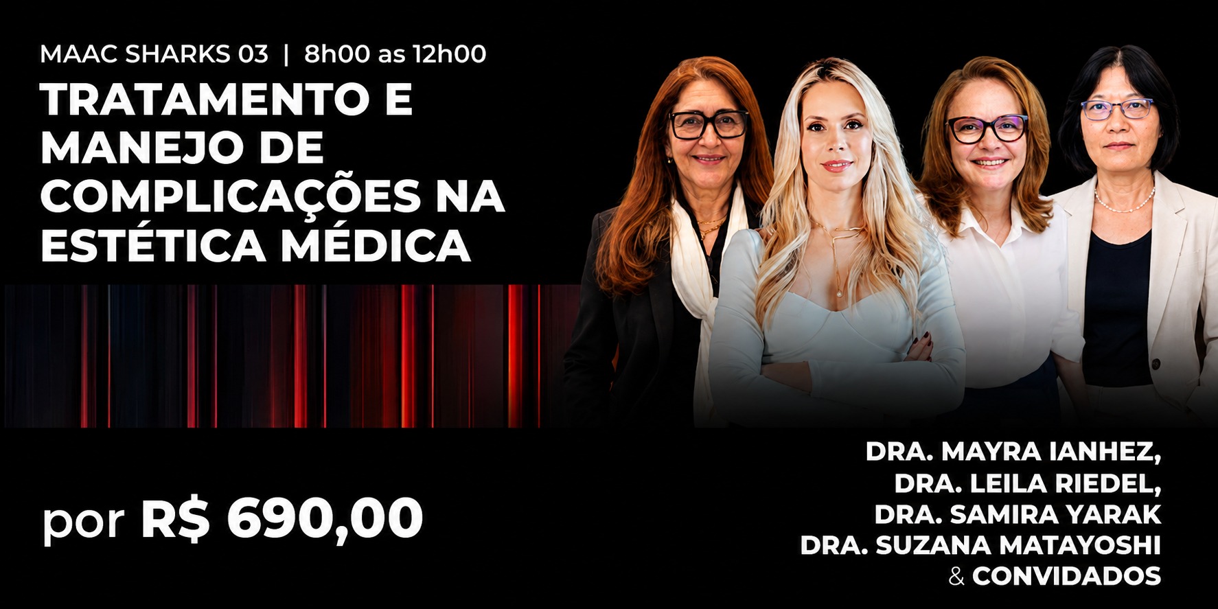 SHARK MAAC — Tratamento e Manejo de Complicações na Estética Médica